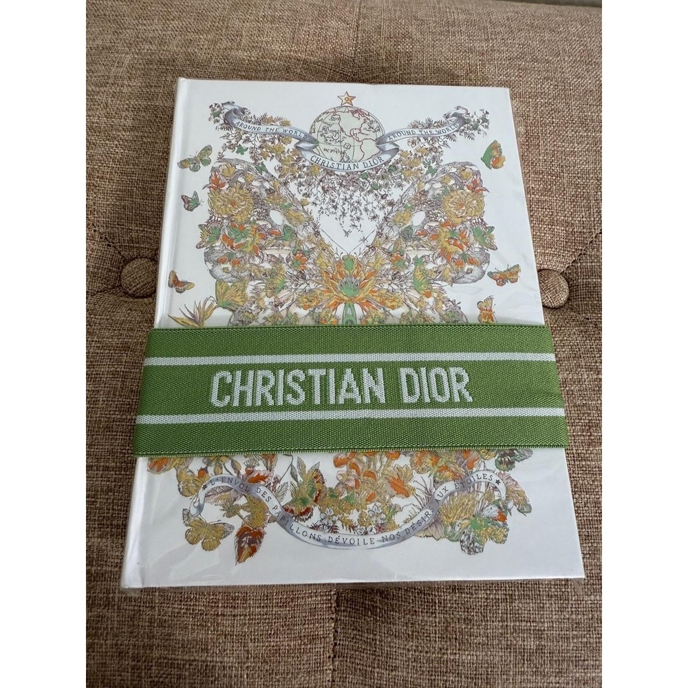 NWT Dior Butterfly Garden Notebook with band